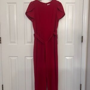 Calvin Klein Red Jumpsuit